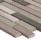Msi Modello Grigio Interlocking 12 In. X 12 In. X 6 Mm Glass Stone Mesh-Mounted Mosaic Tile, 15PK ZOR-MD-0147 - alternate 2